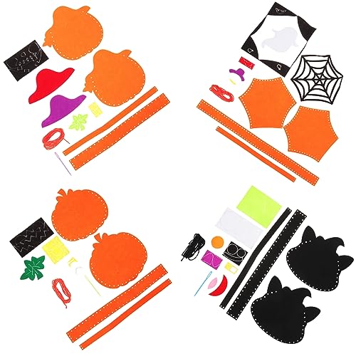 FOYTOKI Halloween-süßigkeiten-geschenktüten 4er-pack Beutel Handtaschen Für Partys Handtaschen Und Süßigkeitenhalter von FOYTOKI
