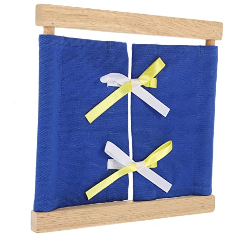 FOYTOKI Anziehspielzeug für Kleinkinder Lernspielzeug mit Knöpfen Pädagogisches Anziehbrett für Vorschulkinder Sensorisches Spielzeug für Lebenskompetenzen Montessori Beschäftigungstafel von FOYTOKI