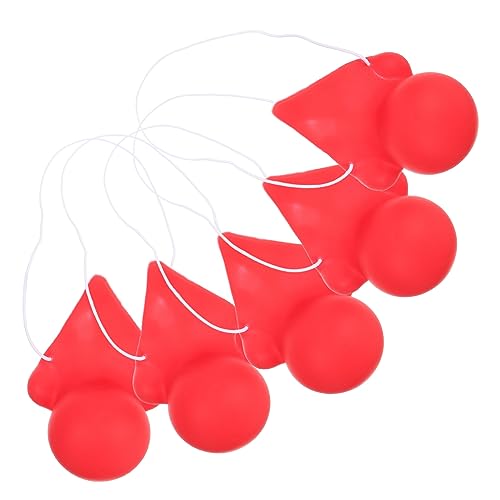 FOYTOKI Clown-Nase Für Erwachsene Charakteristisches Design Austauschbar Clown Cosplay Dekorative Requisiten Für Karneval Kompakter Zirkus Clown-Requisite von FOYTOKI