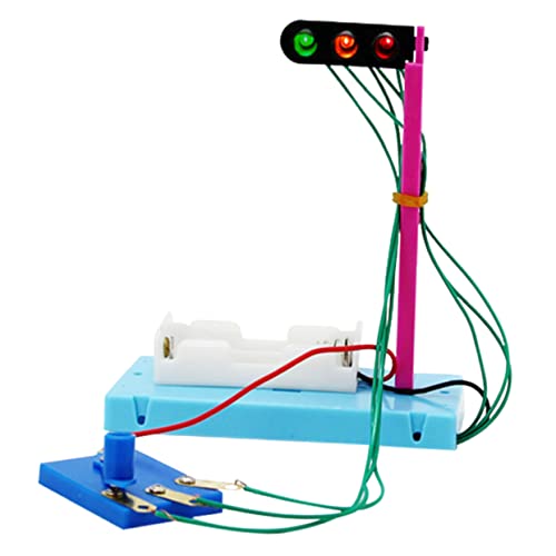 FOYTOKI DIY Ampelmodell für Wissenschaftliches Experimentierset ohne Batterie Kreatives Lernspielzeug für Straßenverkehrszeichen und DIY Projekte Fördert Beobachtungs und von FOYTOKI