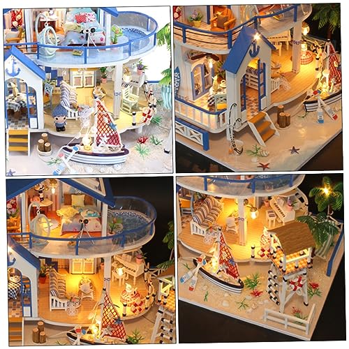 FOYTOKI DIY Miniatur Modell Bausatz Kreatives Holzmodell Im Maritimen Design Handgefertigtes Puppenhaus Zum Selbstbauen Für Bastel Und Modellbau Enthusiasten FOYTOKI DIY Miniatur Modell Bausatz Kreatives Holzmodell Im Maritimen Design Handgefertigtes Puppenhaus Zum Selbstbauen Für Bastel Und Modellbau Enthusiasten von FOYTOKI
