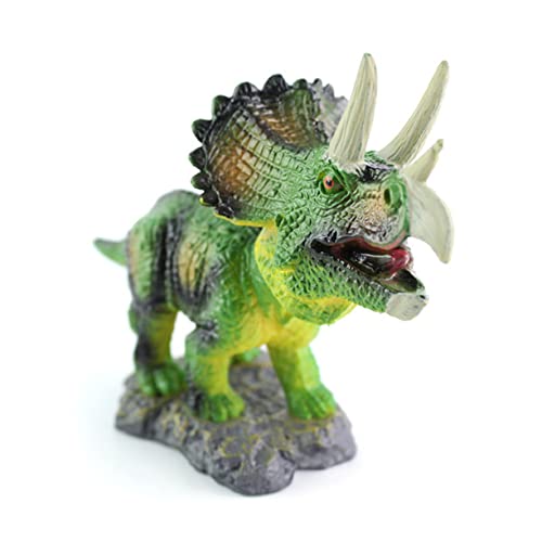 FOYTOKI Dinosaurier Modell Triceratops Auto Dekoration Schüttelkopf Für Auto Und Zuhause Lustige Dino Figur Für Und Ideales Für Dino Fans von FOYTOKI