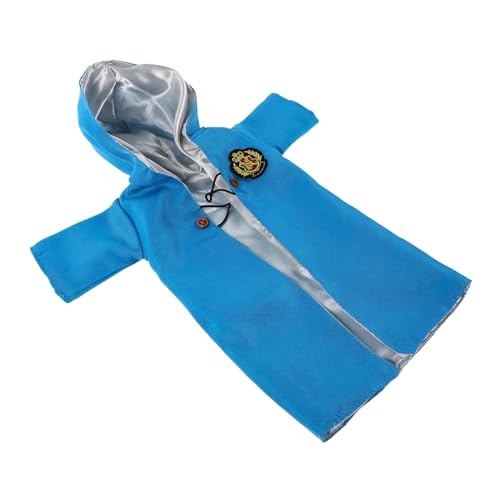 FOYTOKI Doll Cloak Gown Hooded Cape für Actionfiguren Realistische Rollenspielkleidung mit Fantasievollem Design für Kreative Spielmöglichkeiten und Soziale Interaktion bei Kindern von FOYTOKI