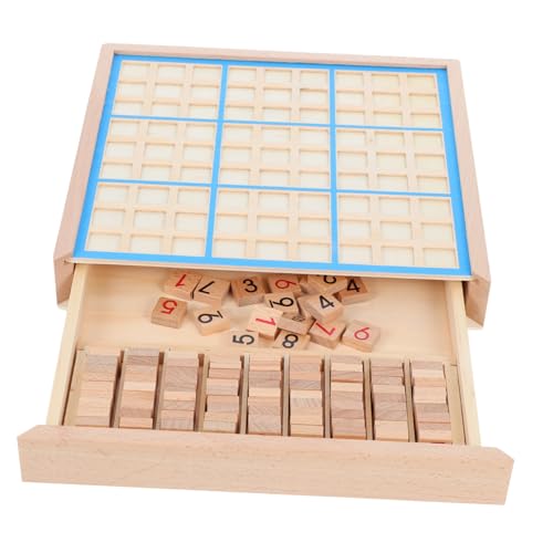 FOYTOKI Educational Sudoku Schubladenpuzzle für Logisches Schachbrett Pädagogisches Brettspiel für Kreative Entwicklung Blau FOYTOKI Educational Sudoku Schubladenpuzzle für Logisches Schachbrett Pädagogisches Brettspiel für Kreative Entwicklung Blau von FOYTOKI