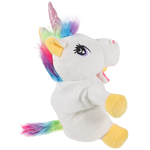 FOYTOKI Einhorn Handpuppe Plüsch Tier für Geschichtenerzähler Interaktive Handspielzeug für Erwachsene Kuscheltier für Kreative Spielstunden und Eltern Interaktion FOYTOKI Einhorn Handpuppe Plüsch Tier für Geschichtenerzähler Interaktive Handspielzeug für Erwachsene Kuscheltier für Kreative Spielstunden und Eltern Interaktion von FOYTOKI