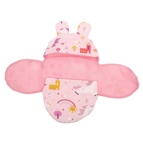FOYTOKI Einhorn Schlafsack für Babypuppen Wickeltuch für Neugeborene Puppenzubehör mit Entzückendem Druckdesign für Kreative Spielabenteuer und Puppenbettwäsche FOYTOKI Einhorn Schlafsack für Babypuppen Wickeltuch für Neugeborene Puppenzubehör mit Entzückendem Druckdesign für Kreative Spielabenteuer und Puppenbettwäsche von FOYTOKI