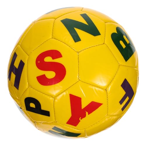 FOYTOKI Fußballspielzeug Aufblasbarer Fußball mit Bunten für Koordination Robustes Langlebiges Material für Stundenlangen Spaß FOYTOKI Fußballspielzeug Aufblasbarer Fußball mit Bunten für Koordination Robustes Langlebiges Material für Stundenlangen Spaß von FOYTOKI