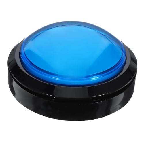 FOYTOKI Game Answer Elektronischer Antwortknopf mit Großen Tasten und LED Lampe Blau Batteriefrei Zufällige Lichtfarbe für Wettbewerbe und Spiele Zufällige Farbe FOYTOKI Game Answer Elektronischer Antwortknopf mit Großen Tasten und LED Lampe Blau Batteriefrei Zufällige Lichtfarbe für Wettbewerbe und Spiele Zufällige Farbe von FOYTOKI