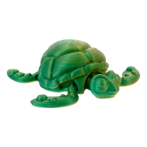 FOYTOKI Gedruckte Bewegliche Meeresschildkröten Figur Realistisches Simulationstier Modell Kreatives Künstliches Schildkröten Ornament für Schreibtisch und Aquarium Dekoration FOYTOKI Gedruckte Bewegliche Meeresschildkröten Figur Realistisches Simulationstier Modell Kreatives Künstliches Schildkröten Ornament für Schreibtisch und Aquarium Dekoration von FOYTOKI