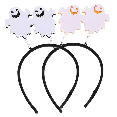 FOYTOKI Halloween Stirnband Set 2er Pack Haarband Cosplay Stirnbänder Für Halloween Maskerade Party Zubehör von FOYTOKI