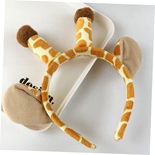 FOYTOKI Giraffen Haarreif mit Stabilem Sitz Leichtes Bequemes Stirnband für Damen und Mädchen Lustiges Party Accessoire und Performance Kopfschmuck für Karneval und Kostümfest FOYTOKI Giraffen Haarreif mit Stabilem Sitz Leichtes Bequemes Stirnband für Damen und Mädchen Lustiges Party Accessoire und Performance Kopfschmuck für Karneval und Kostümfest von FOYTOKI