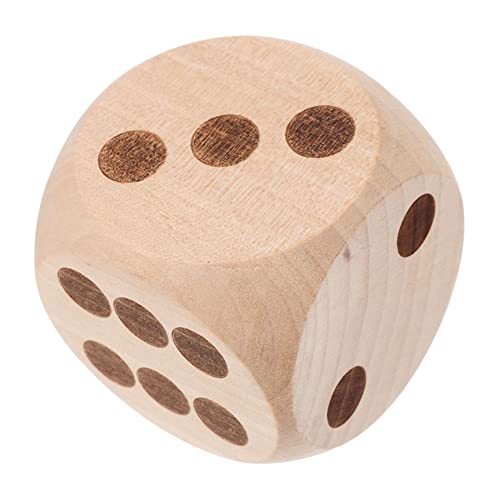 FOYTOKI Große Holz Sichere Spielwürfel aus Massivem Holz für Familienspiele Unterricht und Partys für Kreative Aktivitäten und Lernhilfen FOYTOKI Große Holz Sichere Spielwürfel aus Massivem Holz für Familienspiele Unterricht und Partys für Kreative Aktivitäten und Lernhilfen von FOYTOKI