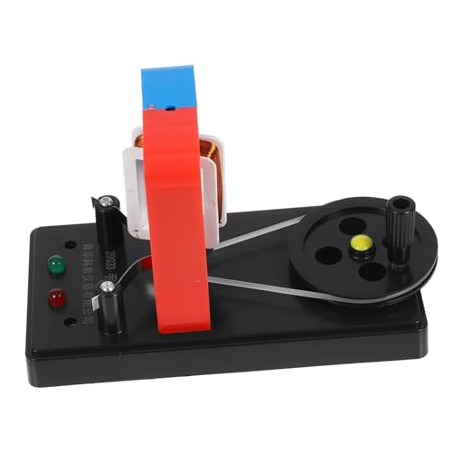 FOYTOKI Handkurbel Generator für Physik Experimente Tragbarer Langlebiger Dynamo mit Hoher Festigkeit für Sichere Stromerzeugung im Labor und Bildung von FOYTOKI