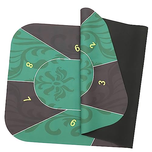 FOYTOKI Haushaltsmatte Poker Tischmatte für Brettspiele Personen Design für Zuhause und Veranstaltungen Geräuschreduzierend und Langlebig von FOYTOKI