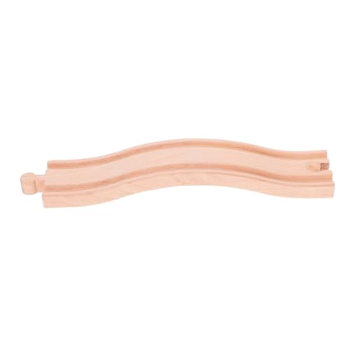 FOYTOKI Hölzerne Bahnstrecke Holzstreckenelement für Spielzeugzüge Fördert Kreativität für Sicher und Langlebig Perfektes für Kleine Eisenbahnfans FOYTOKI Hölzerne Bahnstrecke Holzstreckenelement für Spielzeugzüge Fördert Kreativität für Sicher und Langlebig Perfektes für Kleine Eisenbahnfans von FOYTOKI