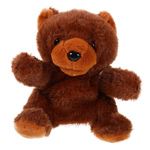 FOYTOKI Interaktive Handpuppe Bär aus Tierhandpuppe für Geschichtenerzählen Fördert Eltern Interaktion für Kreative Spielstunden aus Weichem Sicherem Material FOYTOKI Interaktive Handpuppe Bär aus Tierhandpuppe für Geschichtenerzählen Fördert Eltern Interaktion für Kreative Spielstunden aus Weichem Sicherem Material von FOYTOKI