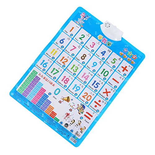 FOYTOKI Interaktives Lernposter Für Jungen Und Mädchen Aktivität Für Kleinkinder Sicheres Sprechendes Spielzeug Aus PVC-Material von FOYTOKI