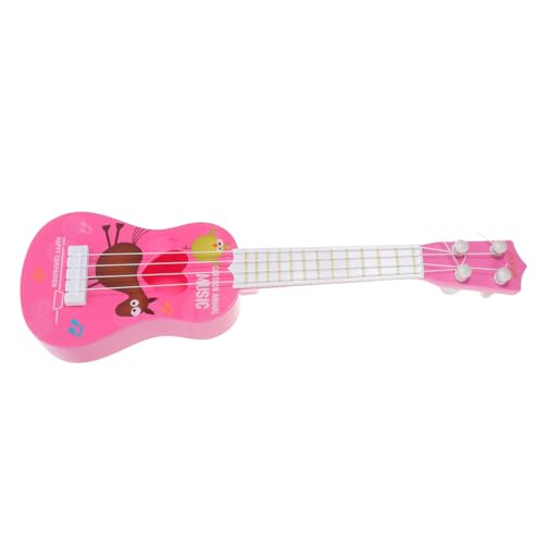 FOYTOKI Kindergitarrenspielzeug Saitige Ukulele für Pädagogisches Musikinstrument Frühe Musikförderung und Spielerisches Lernen für Kleine Musiker von FOYTOKI