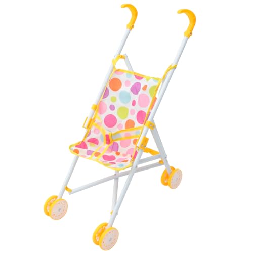 FOYTOKI Kinderwagen für Puppen Robuster Puppenwagen für Leicht und Tragbar Fördert Hand Auge Koordination Rollenspiel Zubehör für Kleine FOYTOKI Kinderwagen für Puppen Robuster Puppenwagen für Leicht und Tragbar Fördert Hand Auge Koordination Rollenspiel Zubehör für Kleine von FOYTOKI