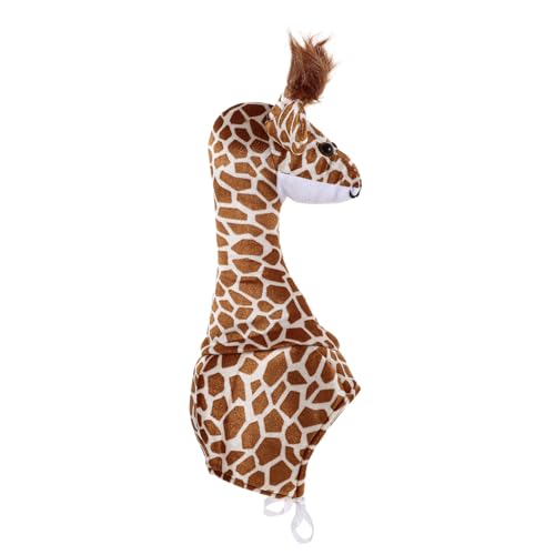 FOYTOKI Kostü Giraffenform Kinderhut Interaktives Tierkostü Für Eltern Und Perfekt Für Partys Und Auftritte Giraffe Design Ideal Für Kreative Spiele Und Veranstaltungen von FOYTOKI