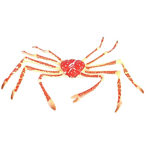 FOYTOKI Krabbenmodell aus Simulierte Meerestierfigur Lernspielzeug für Kreative Spiele und Bildungszwecke Fischtankdekor und Partygeschenke von FOYTOKI