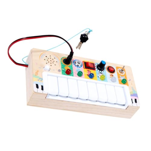 FOYTOKI Kreatives Elektronisches Klavier für Tragbares Musikspielzeug LED Lichtern Fördert und Farbentwicklung für Junge Mädchen und Kleinkinder FOYTOKI Kreatives Elektronisches Klavier für Tragbares Musikspielzeug LED Lichtern Fördert und Farbentwicklung für Junge Mädchen und Kleinkinder von FOYTOKI