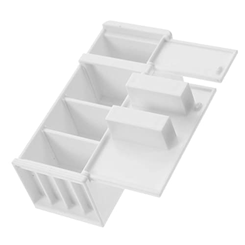 FOYTOKI Kühlschrank für Puppenhaus Weißes Kühlschrankmodell Zubehör für Miniaturmöbel und Dekoration der Fördert Kreativität und Spielspaß FOYTOKI Kühlschrank für Puppenhaus Weißes Kühlschrankmodell Zubehör für Miniaturmöbel und Dekoration der Fördert Kreativität und Spielspaß von FOYTOKI
