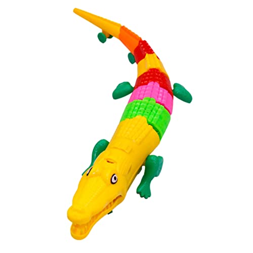 FOYTOKI Leuchtendes Krokodilspielzeug Elektrisches Musikspielzeug für Interaktives Krabbelspielzeug mit Bunten Lichtern für Kleinkinder und Vorschulkinder FOYTOKI Leuchtendes Krokodilspielzeug Elektrisches Musikspielzeug für Interaktives Krabbelspielzeug mit Bunten Lichtern für Kleinkinder und Vorschulkinder von FOYTOKI