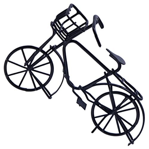 FOYTOKI Metall Fahrrad Modell Vintage Design Fahrrad Figur für Dekoration und Sammlungen Realistische Simulation Langlebiges Material für Kinderzimmer und Retro Deko FOYTOKI Metall Fahrrad Modell Vintage Design Fahrrad Figur für Dekoration und Sammlungen Realistische Simulation Langlebiges Material für Kinderzimmer und Retro Deko von FOYTOKI