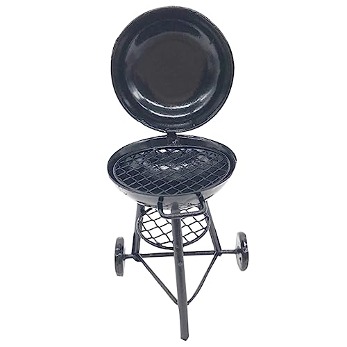 FOYTOKI Mini BBQ Grill aus Kompaktes und Leichtes für Kreative Szenen Realistische Details für Miniaturmöbel FOYTOKI Mini BBQ Grill aus Kompaktes und Leichtes für Kreative Szenen Realistische Details für Miniaturmöbel von FOYTOKI