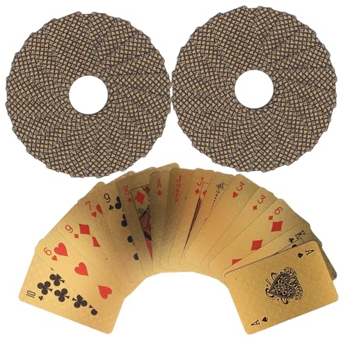 FOYTOKI Poker Karten Mini Pokerkarten Set Lustige Spielkarten Für Simulierte Spielkarten Für Rollenspiele Perfekt Für Familienspiele Und Lernspielzeug Miniaturkarten Goldfolie FOYTOKI Poker Karten Mini Pokerkarten Set Lustige Spielkarten Für Simulierte Spielkarten Für Rollenspiele Perfekt Für Familienspiele Und Lernspielzeug Miniaturkarten Goldfolie von FOYTOKI