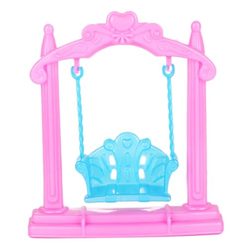 FOYTOKI Miniatur Puppenhaus Schaukel Rosa Mini Hängender Stuhl Simulation Dekorationsspielzeug Strapazierfähiges Puppenhaus Zubehör für FOYTOKI Miniatur Puppenhaus Schaukel Rosa Mini Hängender Stuhl Simulation Dekorationsspielzeug Strapazierfähiges Puppenhaus Zubehör für von FOYTOKI