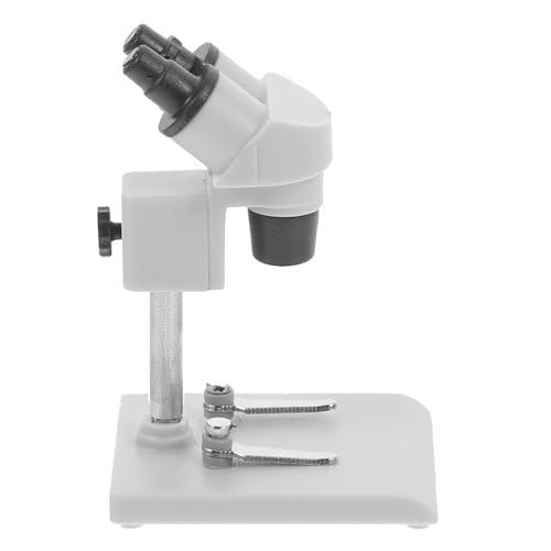 FOYTOKI Miniaturmikroskop Modell für Puppenhäuser Dekoratives Ornament aus Robustem Perfektes Zubehör für Kreative Miniaturwelten und DIY Projekte für von FOYTOKI