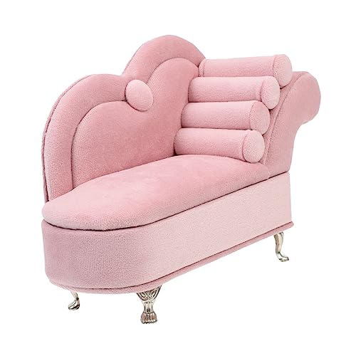 FOYTOKI Miniatursofa für Puppenhaus Dekorativer Schmuckkoffer Hochwertiges Modell mit Feiner Verarbeitung für DIY Szenen und Schmuckaufbewahrung FOYTOKI Miniatursofa für Puppenhaus Dekorativer Schmuckkoffer Hochwertiges Modell mit Feiner Verarbeitung für DIY Szenen und Schmuckaufbewahrung von FOYTOKI