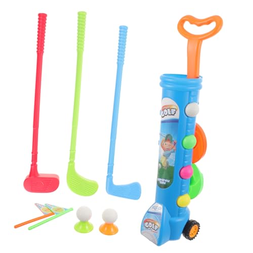 FOYTOKI Golf Kinder Minigolf Set Für 1 Set Golfspielzeug Mit Schlägern Und Bällen Lustiges Outdoor Für Den Garten Ideal Für Ab 3 Jahren Fördert Spiel Und Bewegung Spielzeug Baby von FOYTOKI