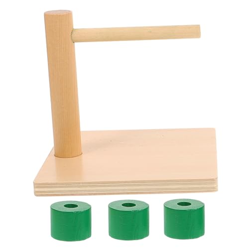 FOYTOKI Montessori Holzspielzeug Discs Horizontalem für Sicheres und Langlebiges Lernspielzeug für Jahre Eltern für Pädagogisches von FOYTOKI