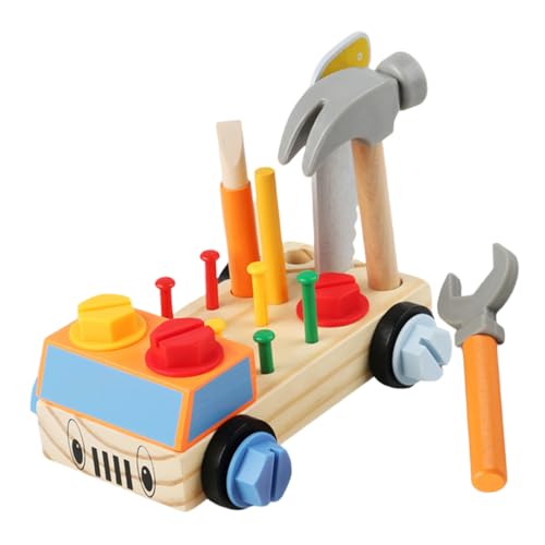 FOYTOKI Montessori Schraubendreher Brett Für | Werkzeug Auto Mit Schrauben Zum Zusammenbauen Und Zerlegen | Pädagogisches Zur Der Feinmotorik Und Hand Augen Koordination | 044 FOYTOKI Montessori Schraubendreher Brett Für | Werkzeug Auto Mit Schrauben Zum Zusammenbauen Und Zerlegen | Pädagogisches Zur Der Feinmotorik Und Hand Augen Koordination | 044 von FOYTOKI