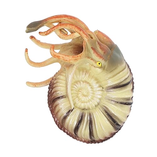 FOYTOKI Nautilus Modell Meerestiere Lebensechte Plastiktierfigur für Aquarien 1 Stück Realistische Aquariumdekoration für Kinder und Lernspielzeug von FOYTOKI