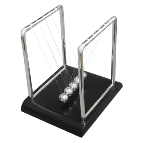 FOYTOKI Newton Metall Kugelspiel Schreibtischdekoration Kreatives Balance Ornament für Büro Zuhause Physik Lernen und Entspannung FOYTOKI Newton Metall Kugelspiel Schreibtischdekoration Kreatives Balance Ornament für Büro Zuhause Physik Lernen und Entspannung von FOYTOKI