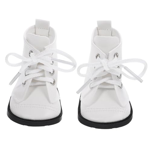 FOYTOKI PU Boots für Puppen Miniatur Puppenschuhe Leicht Farbecht Detailgetreu als Puppen Schuhzubehör und Dekoration für Puppenkleidung und Mini Szenen von FOYTOKI