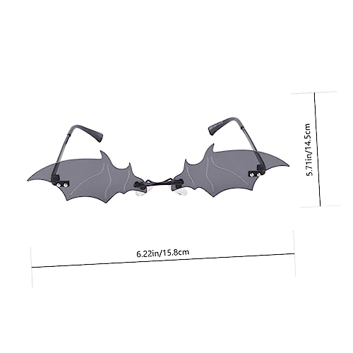 FOYTOKI Party Sonnenbrille Fledermausform Halloween Kostüm Brille für Erwachsene und Teens Leichtes Stabiles Modeaccessoire für Karneval Cosplay und Partys FOYTOKI Party Sonnenbrille Fledermausform Halloween Kostüm Brille für Erwachsene und Teens Leichtes Stabiles Modeaccessoire für Karneval Cosplay und Partys von FOYTOKI