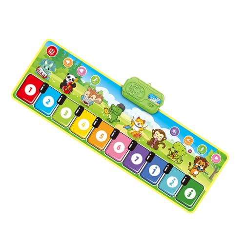 FOYTOKI Piano Spielmatte Musikalische Tanzfläche für Kleinkinder Faltbare Teppichdecke für Frühe Bildung der Musikalischen Entwicklung und Leicht zu Reinigen von FOYTOKI