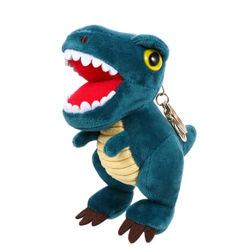 FOYTOKI Plüsch Dinosaurier Schlüsselanhänger Niedlicher Stofftier Anhänger für Taschen und Rucksäcke für Dinosaurier Fans FOYTOKI Plüsch Dinosaurier Schlüsselanhänger Niedlicher Stofftier Anhänger für Taschen und Rucksäcke für Dinosaurier Fans von FOYTOKI