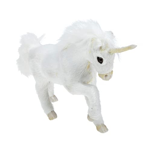 FOYTOKI Plüsch Einhorn Modell Realistische Einhornfigur Kreative Dekoration für Zuhause für Freunde Vielseitig Einsetzbar für Feste und Fotografie FOYTOKI Plüsch Einhorn Modell Realistische Einhornfigur Kreative Dekoration für Zuhause für Freunde Vielseitig Einsetzbar für Feste und Fotografie von FOYTOKI