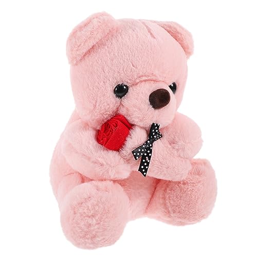 FOYTOKI Plüschbär mit Niedliches Kuscheltier für Valentinstag Personalisierbar und Bequem Schmückt Wohnzimmer und Schlafzimmer von FOYTOKI