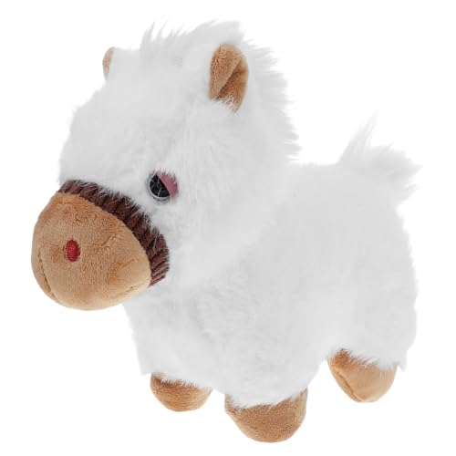 FOYTOKI Plüschpferd Realistisches Stofftier Chinesisches Maskottchen für Jahr für Frühlingsfest und Geburtstagsüberraschungen Weiches FOYTOKI Plüschpferd Realistisches Stofftier Chinesisches Maskottchen für Jahr für Frühlingsfest und Geburtstagsüberraschungen Weiches von FOYTOKI
