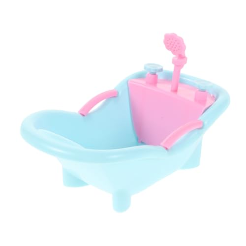 FOYTOKI Puppenhaus Badezubehör Badewanne für Puppen Realistische Badeszenen für Kreatives Zubehör für Puppenhäuser und Rollenspiele Fördert Fantasie und Kreativität FOYTOKI Puppenhaus Badezubehör Badewanne für Puppen Realistische Badeszenen für Kreatives Zubehör für Puppenhäuser und Rollenspiele Fördert Fantasie und Kreativität von FOYTOKI