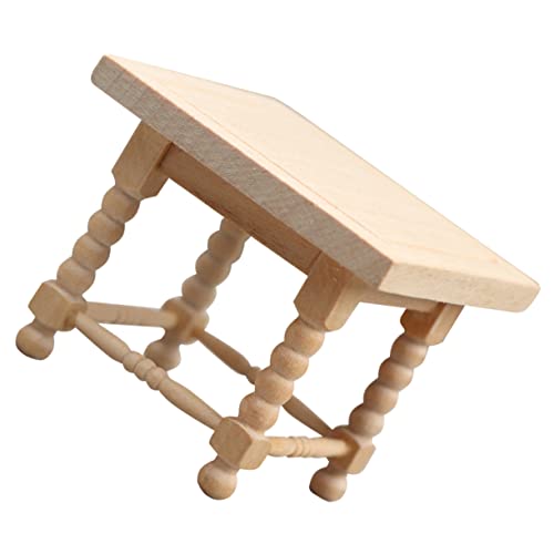 FOYTOKI Puppenhaus Eleganter Quadratischer Endtisch für Mini Dekoration Hochwertiges Perfektes Zubehör FOYTOKI Puppenhaus Eleganter Quadratischer Endtisch für Mini Dekoration Hochwertiges Perfektes Zubehör von FOYTOKI