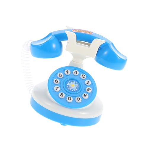 FOYTOKI Realistisches Miniatur Spieltelefon für Vintage Festnetzdesign Robustes Kunststoffmaterial Tragbar und Batteriefrei Pädagogisches Rollenspielzubehör für Zufällige Zufällige Farbe FOYTOKI Realistisches Miniatur Spieltelefon für Vintage Festnetzdesign Robustes Kunststoffmaterial Tragbar und Batteriefrei Pädagogisches Rollenspielzubehör für Zufällige Zufällige Farbe von FOYTOKI
