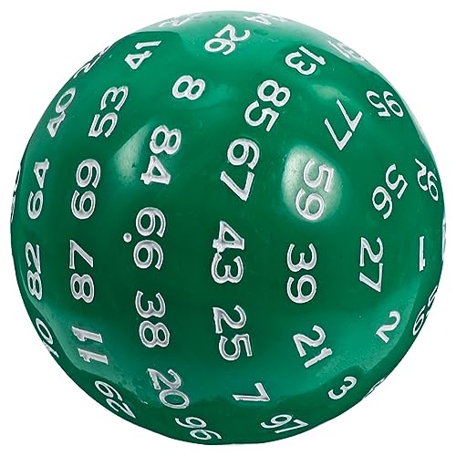 FOYTOKI Seitiger Acrylwürfel Leichtgewichtiger Zahlenwürfel für Partys und Brettspiele für Spiele und Unterhaltung Tragbar und Farbenfroh Perfektes Spielzubehör von FOYTOKI